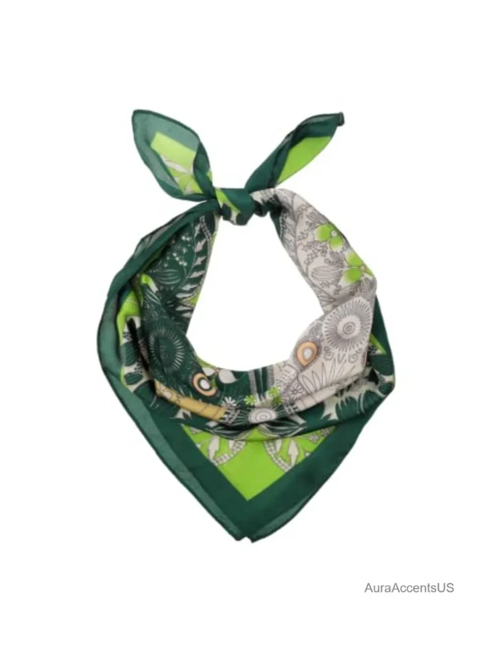 Silk Feeling Satin Square Scarf for Women, Soft Lightweight, Neck Scarf, Hair